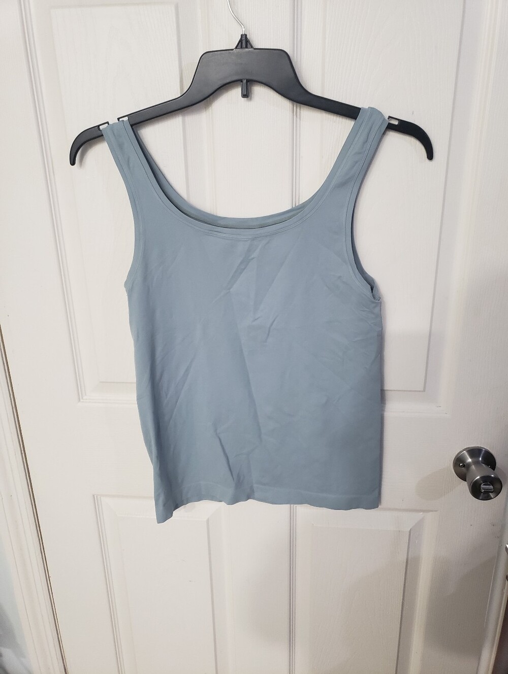Soma XL Pale Blue Scoop-Neck Tank
